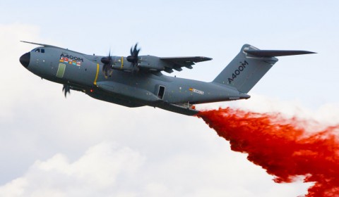 Airbus moderniza a capacidade do kit de combate a incêndio do A400M